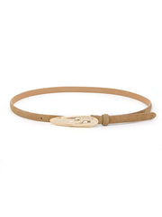 Liquid Luxe Belt in Shiitake Suede