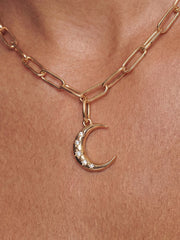 Crescent Moon Charm