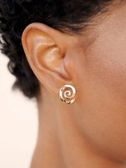 Aura Swirl Studs