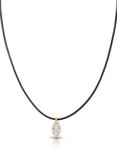 Marquise Crystal Cord Necklace
