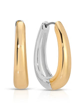 Mixed Metal Hoops