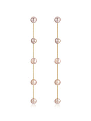 Dripping Pearl Delicate Drop Earrings