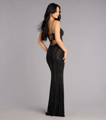 Mckayla Rhinestone Mermaid Formal Dress