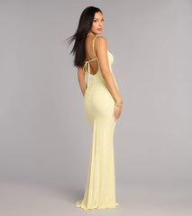 Raya Rhinestone Mermaid Formal Dress