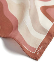 Brown Modern Organica Scarf