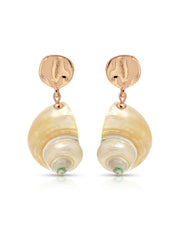 Sunken Treasure Shell Earrings