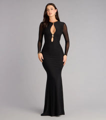 Shania Mesh Mermaid Formal Dress