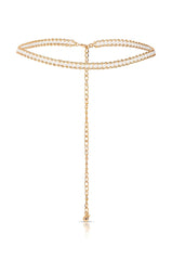 Pearl Row Waist Chain