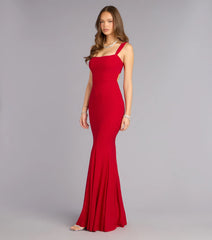 Sheila Glitter Lace-Up Formal Dress