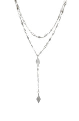 Augustine Layered Lariat Necklace