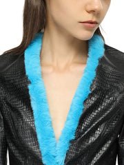 Y2k Leather Top