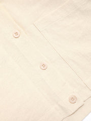 Solid Pocket Crop Top