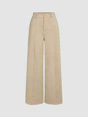 Straight Leg Trousers