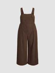 Corduroy Pocket Jumpsuit Curve & Plus