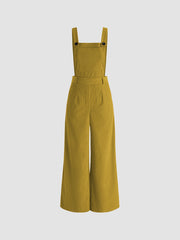 Corduroy Wide Leg Jumpsuit