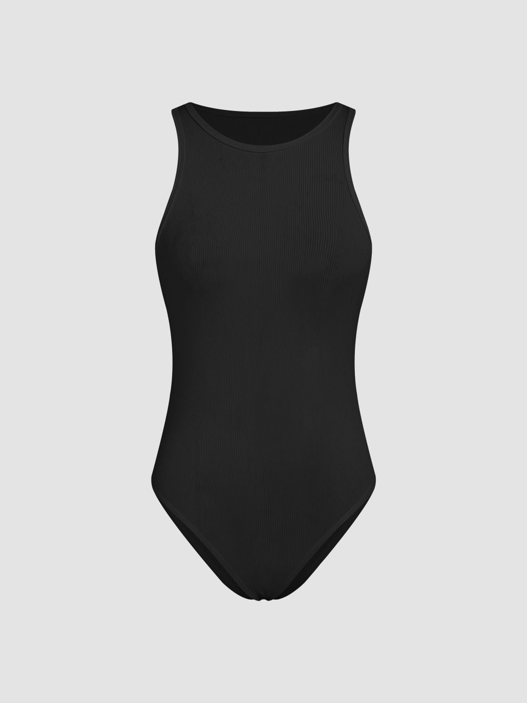 Solid Sleeveless Bodysuit