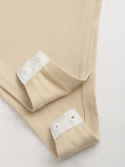 Shirred Bow Knotted Bodysuit