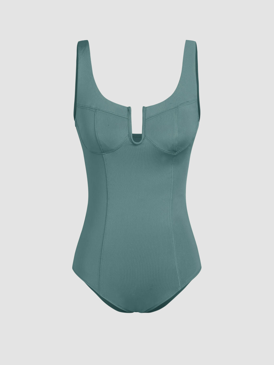 V Wired Solid Bodysuit