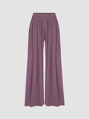 Wide Leg Soft Pull-On Pant