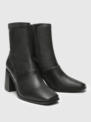 Classic Chunky Heeled Ankle Boots