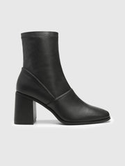 Classic Chunky Heeled Ankle Boots