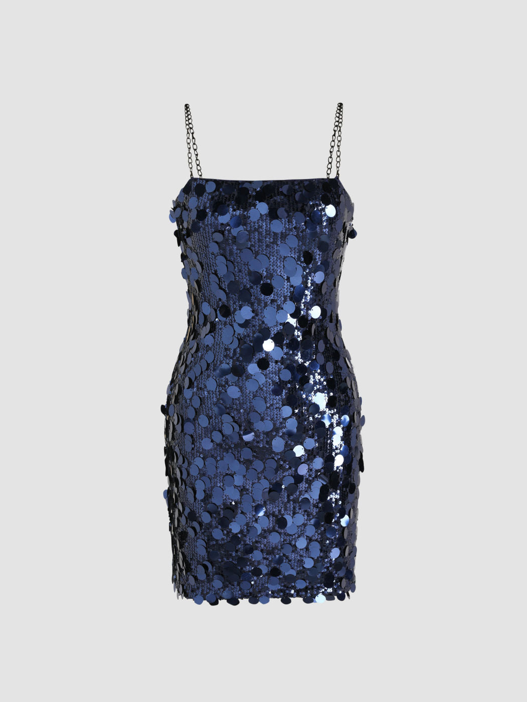 Sequin Chain Mini Dress