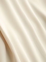 Solid Mid Waist Pleated Mini Skirt