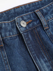 Petite Solid Cargo Jeans