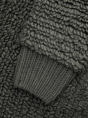 High Neck Zipper Cardigan