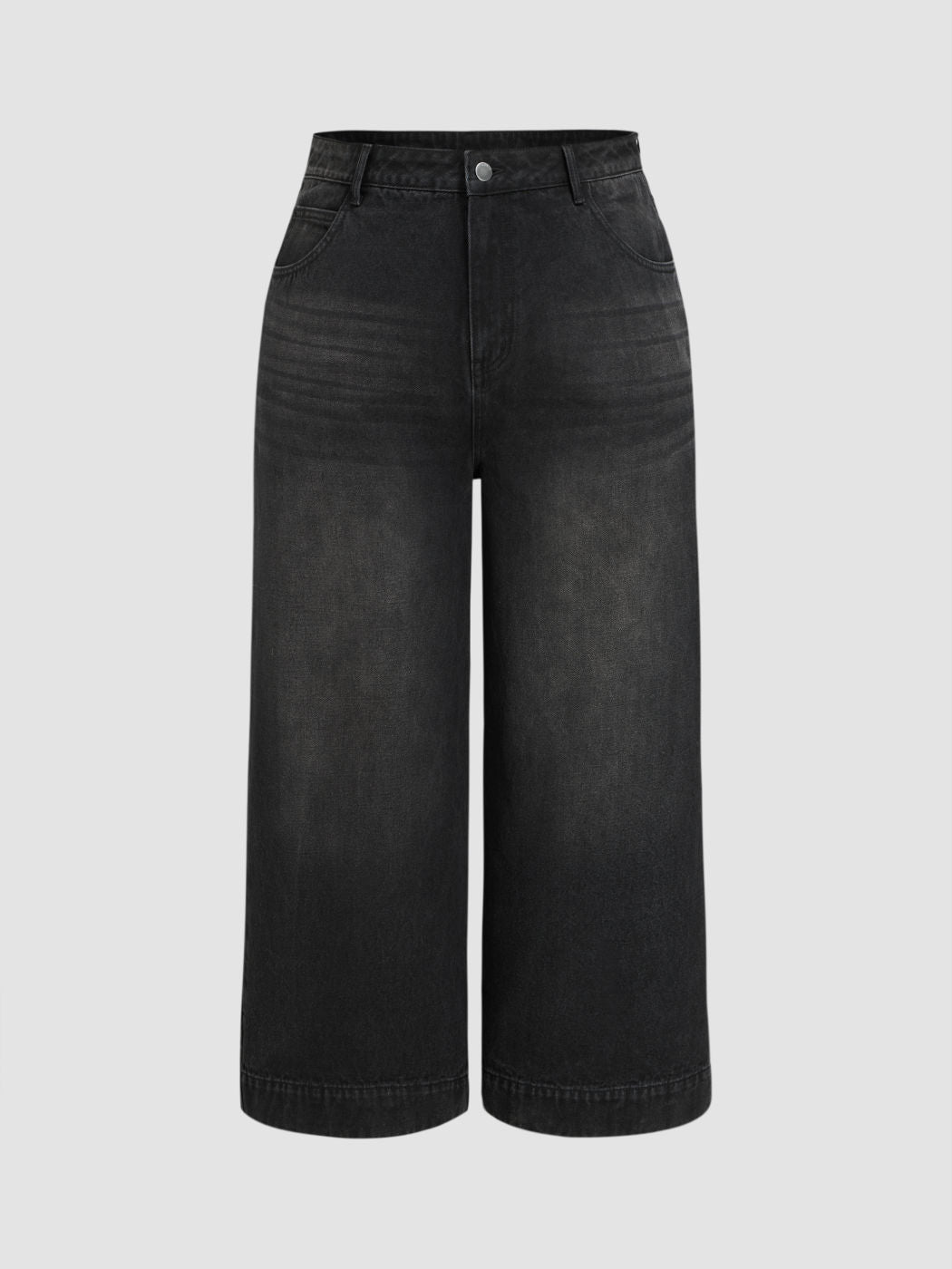 High Waist Baggy Jeans Curve & Plus