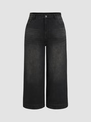 High Waist Baggy Jeans Curve & Plus