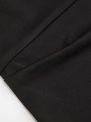 Satin V-neck Solid Bowknot Contrasting Lace Mini Dress