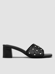 RHINESTONE MESH SANDALS