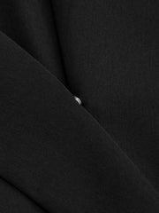 Woven Collar Solid Sleeveless Bodysuit