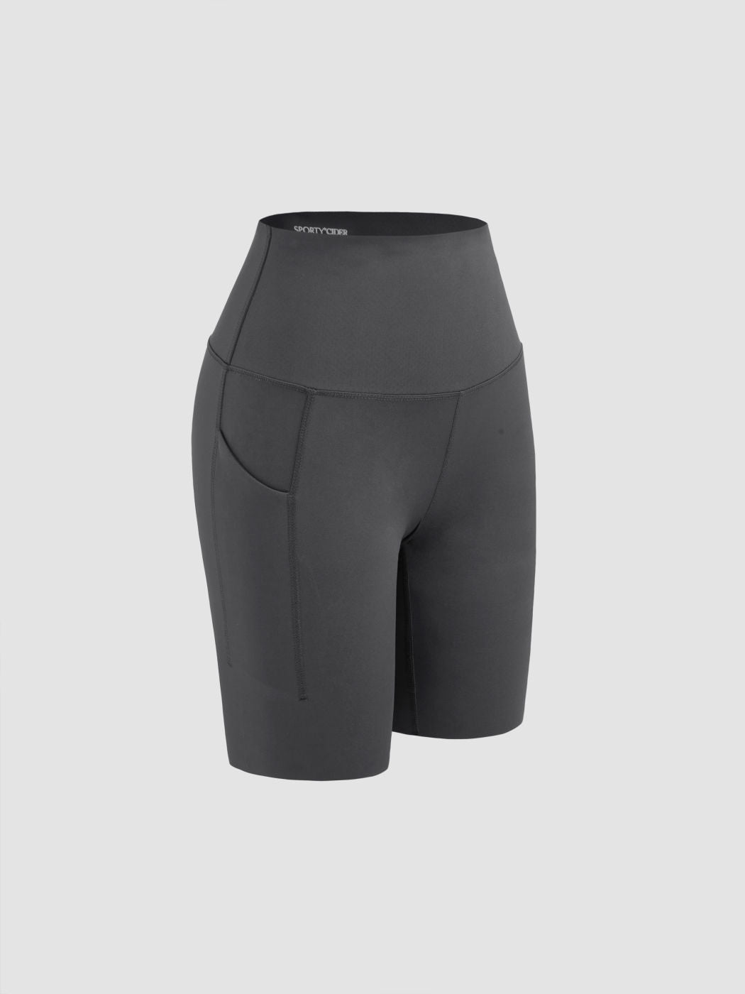 7" High Rise Pocket Biker Shorts