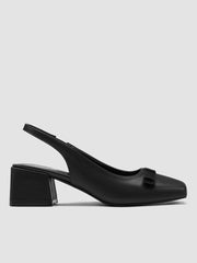 BOWKNOT SLINGBACK HEELS