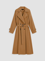 Oversized Trench Coat With Belt