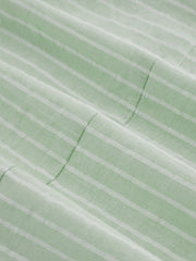Cotton-blend Polo Striped Short Sleeve Shirt