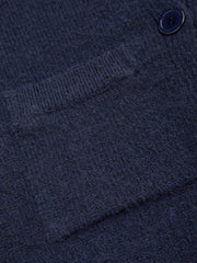 Round Neckline Solid Button Cardigan