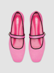 Classic Faux Pearl Mary Jane Ballet Flats
