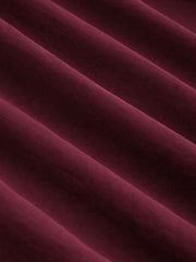 V-neck Solid Pleated Sleeveless Maxi Dress