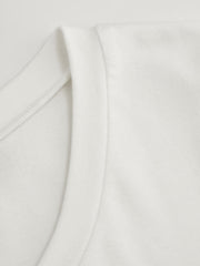 Thermal Cotton-blend V-neck Solid Ruched Long Sleeve Tee & Thermal Cotton-blend Square Neck Solid Thumb Hole Long Sleeve Tee