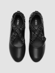 STRAPPY MARY JANE FLATS