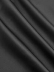 Satin Mid Rise Ruched Split Maxi Skirt