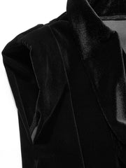 Wool-look Ruched Tank Top With Scarf