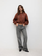 Cotton-blend Oversized Hoodie