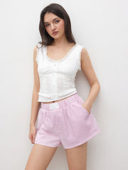 Gingham Seersucker Boxer Shorts