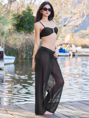 Sweetheart Bracelet Cheeky Bikini Set & Cover Up Pants