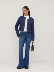 Denim Quilted Jacket