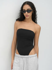 CIDERCONTOUR Double Layered Bandeau Bodysuit